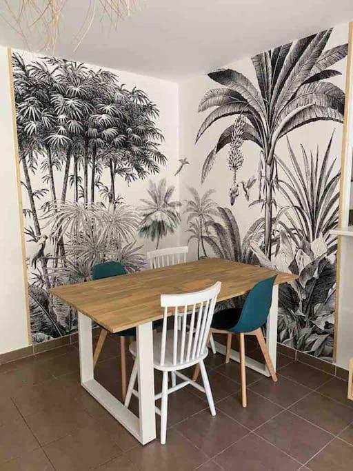 Appartamento Oasis Design Grand T3 Au Calme A Avec Jardin Prive *